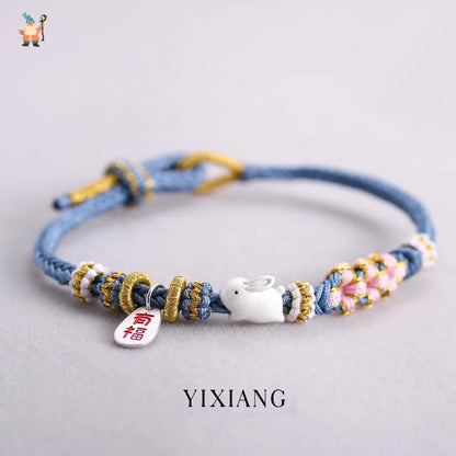 Chinese Zodiac Braided Bracelet - Attract Wealth and Luck