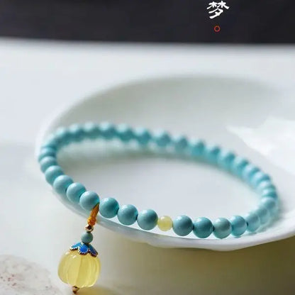 High Porcelain Blue Turquoise Bracelet