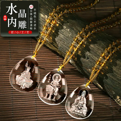 Chinese Zodiac Buddha Pendant