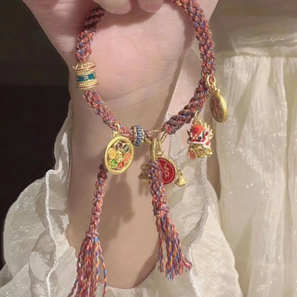 Tibetan braided bracelet