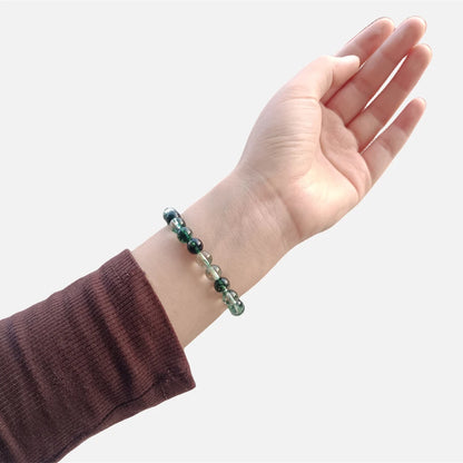 Green Phantom Crystal Bracelet