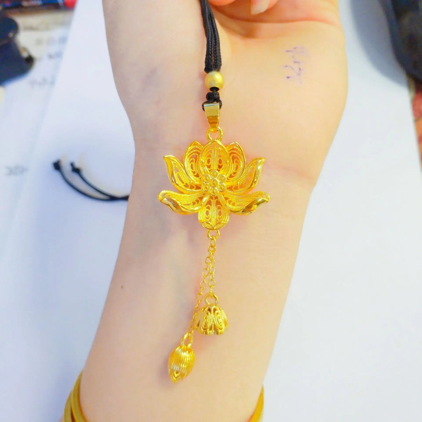 Lotus Pendant