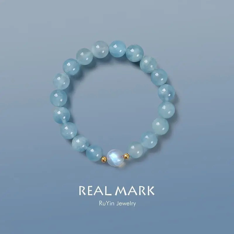 Aquamarine bracelet
