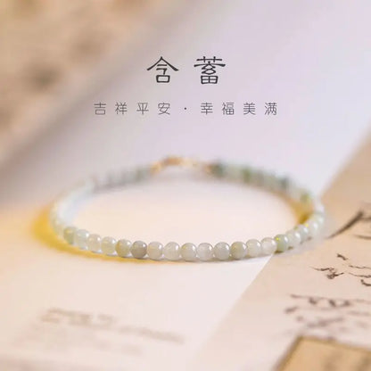 Jade Women's Extra Thin Bracelet