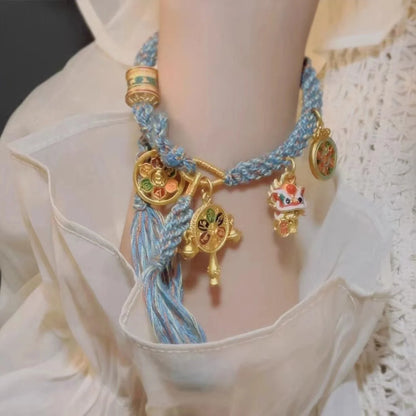 Tibetan braided bracelet