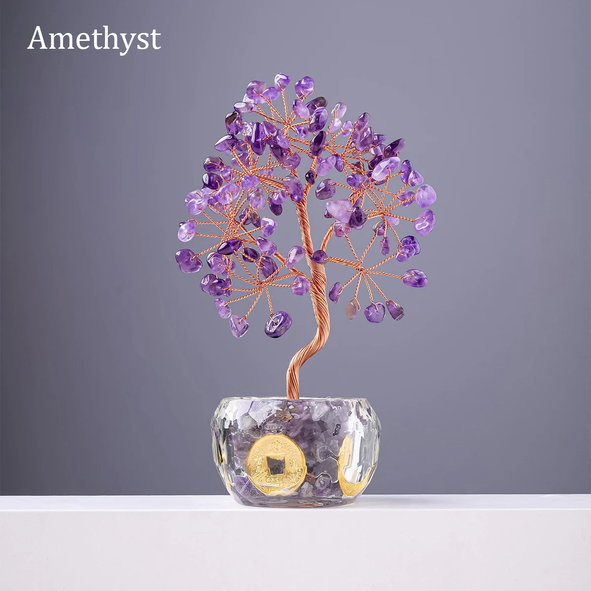 7 Chakra Healing Crystal Money Tree