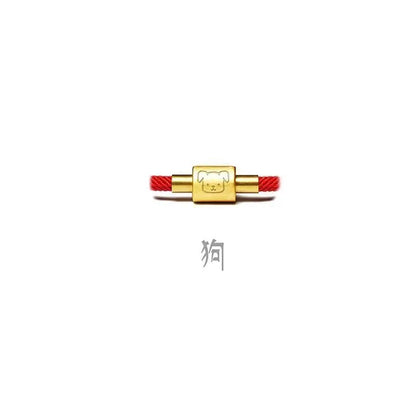 Zodiac red string bracelet