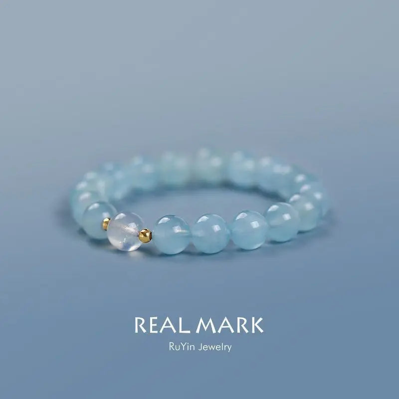 Aquamarine bracelet